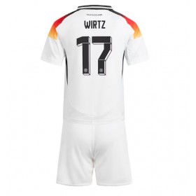 Deutschland Florian Wirtz #17 Heimtrikot EM 2024 Kurzarm (+ kurze hosen)